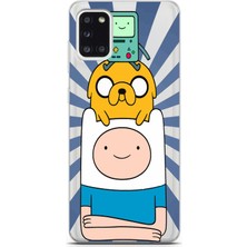 Mobilpad Samsung Galaxy A31 Uyumlu Baskılı Yumuşak Silikon Şeffaf Telefon Kılıfı