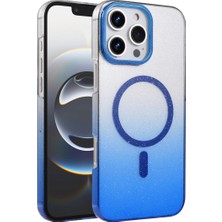 Najmaddin Iphone 16 Pro Max Glossy Magsafe Kapak - Mavi