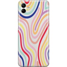 Mobilpad Samsung Galaxy A06 Uyumlu Baskılı Yumuşak Silikon Şeffaf Telefon Kılıfı