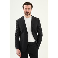 MCR Desenli Slim Fit Mono Yaka Torba Cep Pantolonu İpli Erkek Takım Elbise