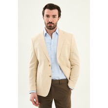 MCR Kırçıllı Slim Fit Mono Yaka Torba Cep Erkek Ceket