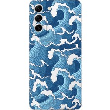 Mobilpad Samsung Galaxy S21 Uyumlu Baskılı Yumuşak Silikon Şeffaf Telefon Kılıfı