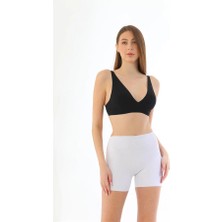 Aria's Closet Beyaz Mı 2703 Lazer Kesim Iz Yapmaz Hayalet Boxer