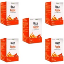 Orzax Ocean Picozinc Çinko Pikolinat 30 Tablet X5 Adet