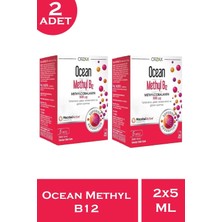 Orzax Ocean Methyl B12 Sprey 500 Mcg 5 ml 2 Adet
