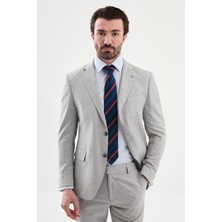 MCR Kırçıllı Slim Fit Mono Yaka Erkek Takım Elbise
