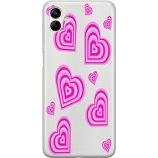 Mobilpad Samsung Galaxy A06 Uyumlu Baskılı Yumuşak Silikon Şeffaf Telefon Kılıfı