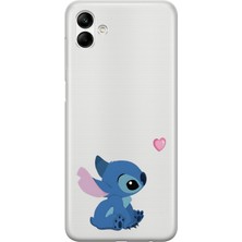 Mobilpad Samsung Galaxy A06 Uyumlu Baskılı Yumuşak Silikon Şeffaf Telefon Kılıfı