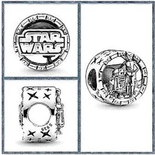 Defne Silver Star Wars Charm