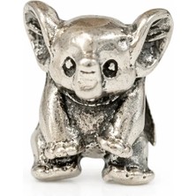 Defne Silver Küçük Fil Charm