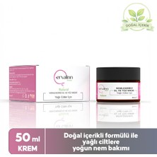 Ervalinn Doğal Nemlendirici El ve Yüz Kremi Yağlı Ciltler Için 50 ml+DUDAK BALSAMI HEDİYE