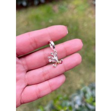 Defne Silver Mickey Charm