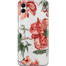 Mobilpad Samsung Galaxy A06 Uyumlu Baskılı Yumuşak Silikon Şeffaf Telefon Kılıfı