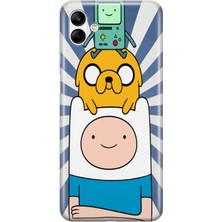 Mobilpad Samsung Galaxy A06 Uyumlu Baskılı Yumuşak Silikon Şeffaf Telefon Kılıfı