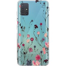 Mobilpad Samsung Galaxy M31S Uyumlu Baskılı Yumuşak Silikon Şeffaf Telefon Kılıfı