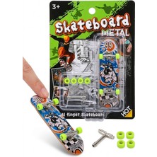 C&On Design Metal Gövdeli Profesyonel Parmak Kaykay Seti - Yedek Tekerlek ve Tornavida Hediyeli