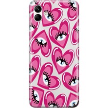 Mobilpad Samsung Galaxy A06 Uyumlu Baskılı Yumuşak Silikon Şeffaf Telefon Kılıfı