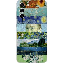 Mobilpad Samsung Galaxy S21 Uyumlu Baskılı Yumuşak Silikon Şeffaf Telefon Kılıfı