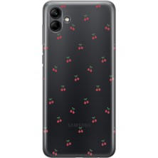 Mobilpad Samsung Galaxy A06 Uyumlu Baskılı Yumuşak Silikon Şeffaf Telefon Kılıfı