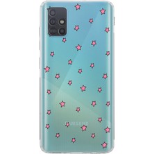 Mobilpad Samsung Galaxy M31S Uyumlu Baskılı Yumuşak Silikon Şeffaf Telefon Kılıfı