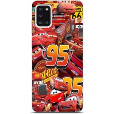 Mobilpad Samsung Galaxy A31 Uyumlu Baskılı Yumuşak Silikon Şeffaf Telefon Kılıfı