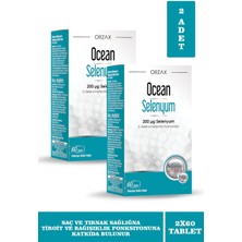 Orzax Ocean Selenyum 200 Mcg 60 Tablet 2 Adet