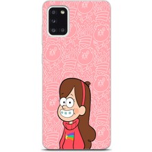 Mobilpad Samsung Galaxy A31 Uyumlu Baskılı Yumuşak Silikon Şeffaf Telefon Kılıfı