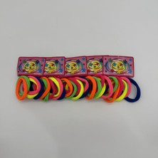 Mare Accessories Büyük Boy Renkli Saç Lastiği 5’li Paket