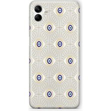 Mobilpad Samsung Galaxy A06 Uyumlu Baskılı Yumuşak Silikon Şeffaf Telefon Kılıfı