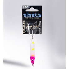 Alesta Pulex 18G Pembe Kafa Beyaz Glow Ok