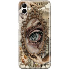 Mobilpad Samsung Galaxy A06 Uyumlu Baskılı Yumuşak Silikon Şeffaf Telefon Kılıfı