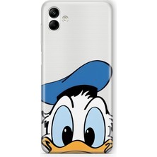 Mobilpad Samsung Galaxy A06 Uyumlu Baskılı Yumuşak Silikon Şeffaf Telefon Kılıfı