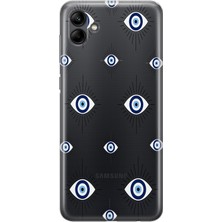 Mobilpad Samsung Galaxy A06 Uyumlu Baskılı Yumuşak Silikon Şeffaf Telefon Kılıfı