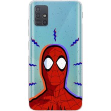 Mobilpad Samsung Galaxy A71 Uyumlu Baskılı Yumuşak Silikon Şeffaf Telefon Kılıfı