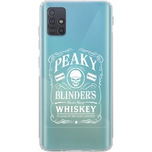 Mobilpad Samsung Galaxy A71 Uyumlu Baskılı Yumuşak Silikon Şeffaf Telefon Kılıfı