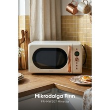 Fressi Minetta 20 Litre Krem Mikrodalga Fırın FR-MW207