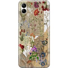 Mobilpad Samsung Galaxy A05 Uyumlu Baskılı Yumuşak Silikon Şeffaf Telefon Kılıfı