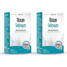 Orzax Ocean Selenyum 200 Mcg 60 Tablet 2 Adet