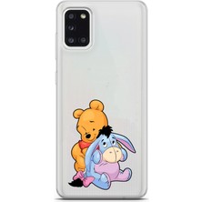 Mobilpad Samsung Galaxy A31 Uyumlu Baskılı Yumuşak Silikon Şeffaf Telefon Kılıfı