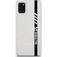 Mobilpad Samsung Galaxy A31 Uyumlu Baskılı Yumuşak Silikon Şeffaf Telefon Kılıfı