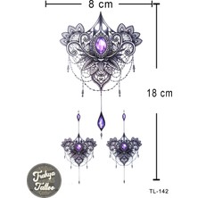 Trakya Tattoo Geçici Dövme 1-2 Hafta Kalıcı Yarım Kol Mandala