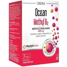 Orzax Ocean Methyl B12 500 Mcg Sprey 5 ml