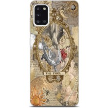 Mobilpad Samsung Galaxy A31 Uyumlu Baskılı Yumuşak Silikon Şeffaf Telefon Kılıfı