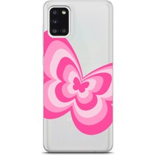 Mobilpad Samsung Galaxy A31 Uyumlu Baskılı Yumuşak Silikon Şeffaf Telefon Kılıfı