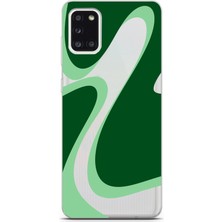 Mobilpad Samsung Galaxy A31 Uyumlu Baskılı Yumuşak Silikon Şeffaf Telefon Kılıfı