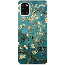 Mobilpad Samsung Galaxy A31 Uyumlu Baskılı Yumuşak Silikon Şeffaf Telefon Kılıfı