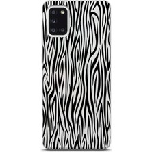 Mobilpad Samsung Galaxy A31 Uyumlu Baskılı Yumuşak Silikon Şeffaf Telefon Kılıfı