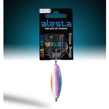 Alesta Reflect 22G Mavı/pembe/beyaz/turuncu Nokta