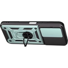 Najmaddin Xiaomi Redmi 15C 4g Pars Lens Yüzüklü Silikon - Yeşil