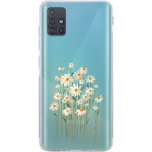 Mobilpad Samsung Galaxy M31S Uyumlu Baskılı Yumuşak Silikon Şeffaf Telefon Kılıfı